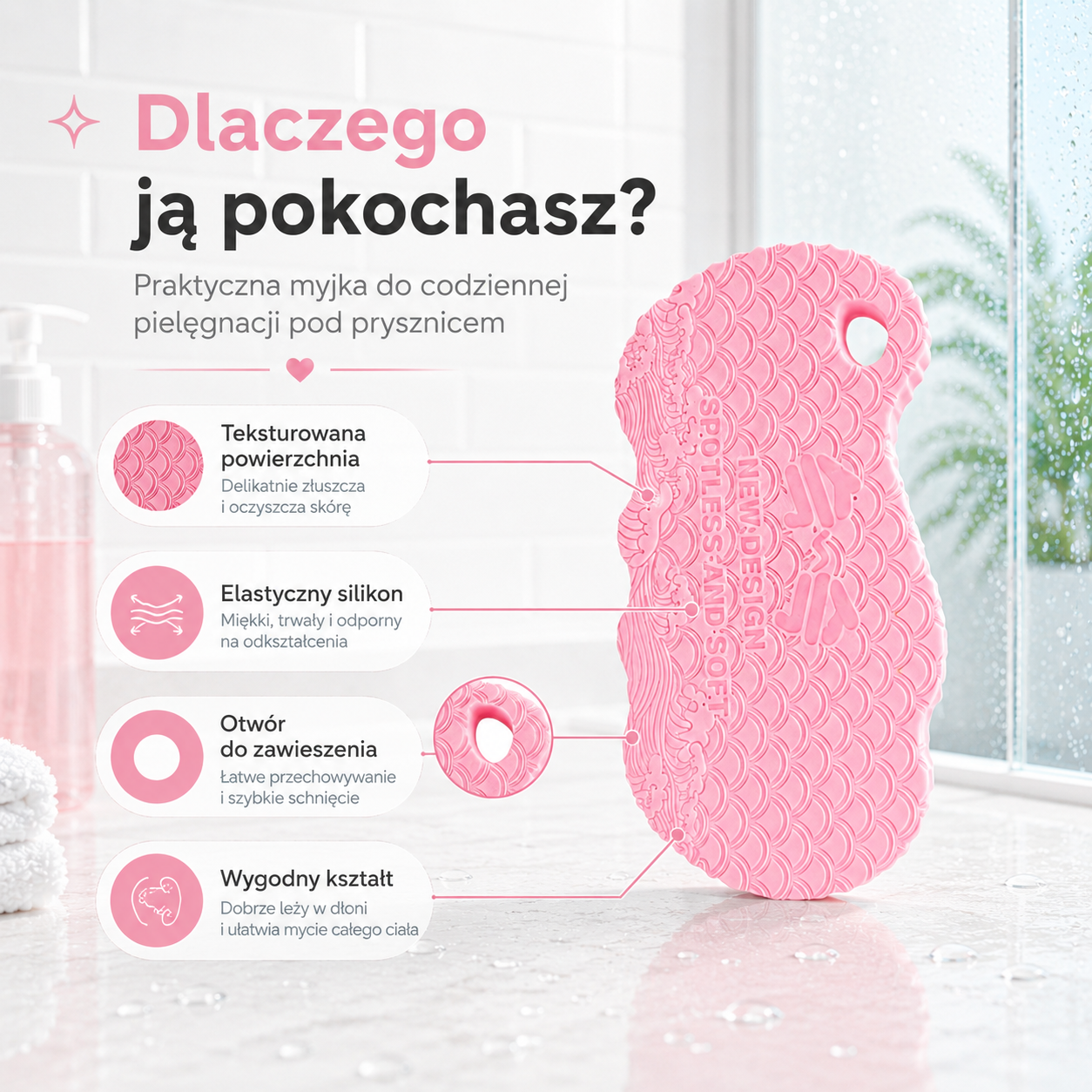 SoftScrub - Myjka peelingująca do ciała