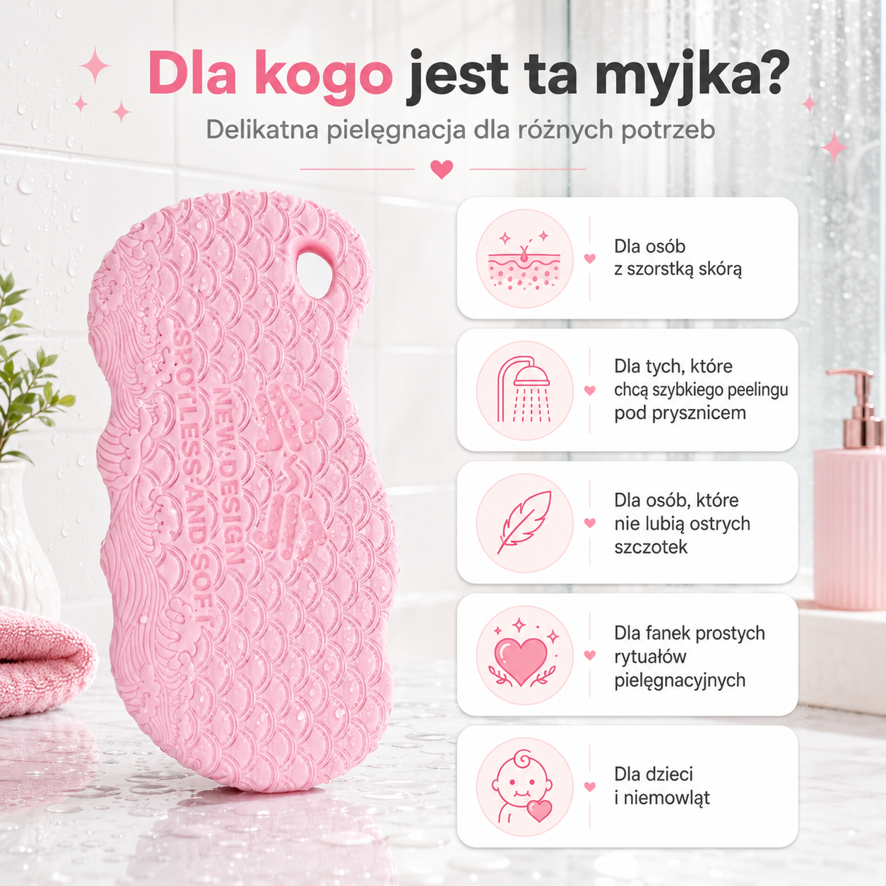 SoftScrub - Myjka peelingująca do ciała
